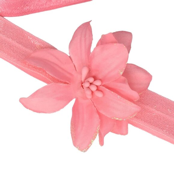 New Claire's Club Girls Hair Accessories Headwrap Headband Flowers Lot of 6 - Picture 5 of 8